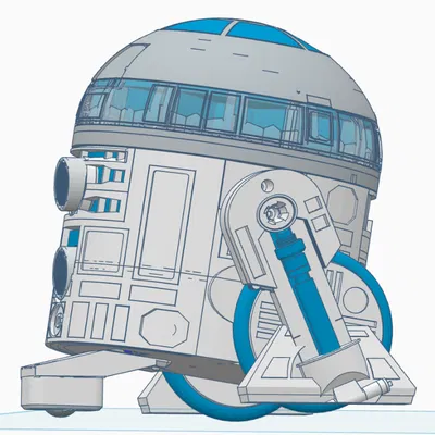 HP Otto: Otto-D2 - Bộ vỏ robot lấy cảm hứng từ R2D2