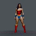 Mô hình 3D nữ chiến binh Wonder Woman cực chất cho fan siêu anh hùng - Thumbnail 1