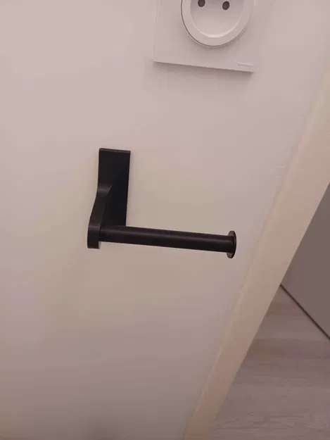 Giá treo giấy vệ sinh gắn tường thiết kế tối giản bằng in 3D - Image 1