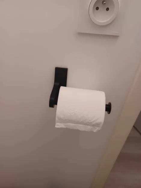 Giá treo giấy vệ sinh gắn tường thiết kế tối giản bằng in 3D - Image 2