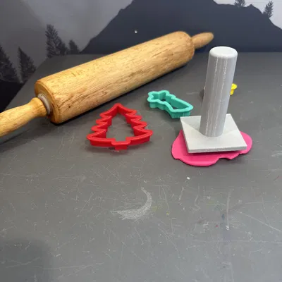 Con dấu in logo 3D cho bé - Đồ chơi sáng tạo từ đất nặn