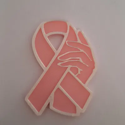 Ghim cài / Móc khóa biểu tượng Ngày Quốc tế Phụ nữ và phòng chống ung thư