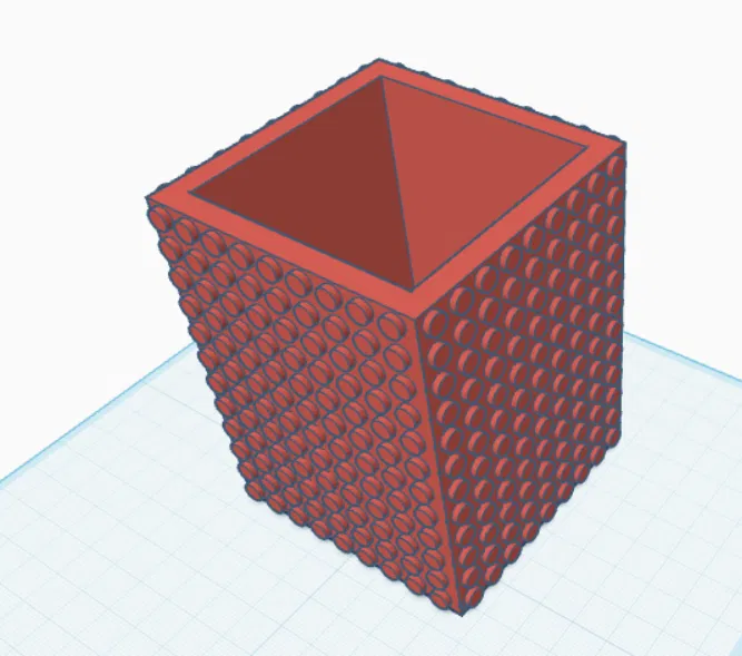 Ống cắm bút tương thích LEGO sáng tạo cho bàn làm việc - Image 1