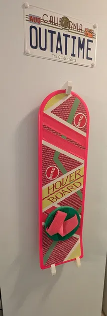 Bộ giá treo tường 3D cho ván trượt Hover Board Back To The Future - Image 1