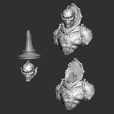 Mô hình tượng bán thân Hordak cực chất cho fan Masters of the Universe