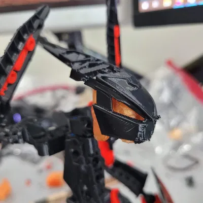 Mô hình mặt nạ Bionicle Skrall in 3D - Tương thích Lego