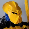Mô hình mặt nạ Ignika 64304 từ Bionicle, phiên bản Mata Nui - Thumbnail 3