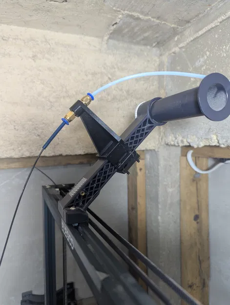 Gá đỡ ống dẫn sợi nhựa PTFE kép cho máy in 3D ELEGOO Neptune 4 - Image 2