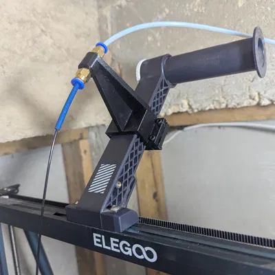 Gá đỡ ống dẫn sợi nhựa PTFE kép cho máy in 3D ELEGOO Neptune 4