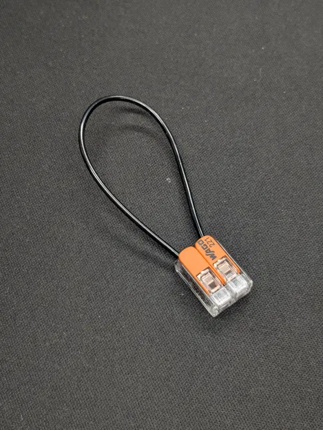 Móc khóa làm từ sợi nhựa và đầu nối WAGO TPU - Image 3