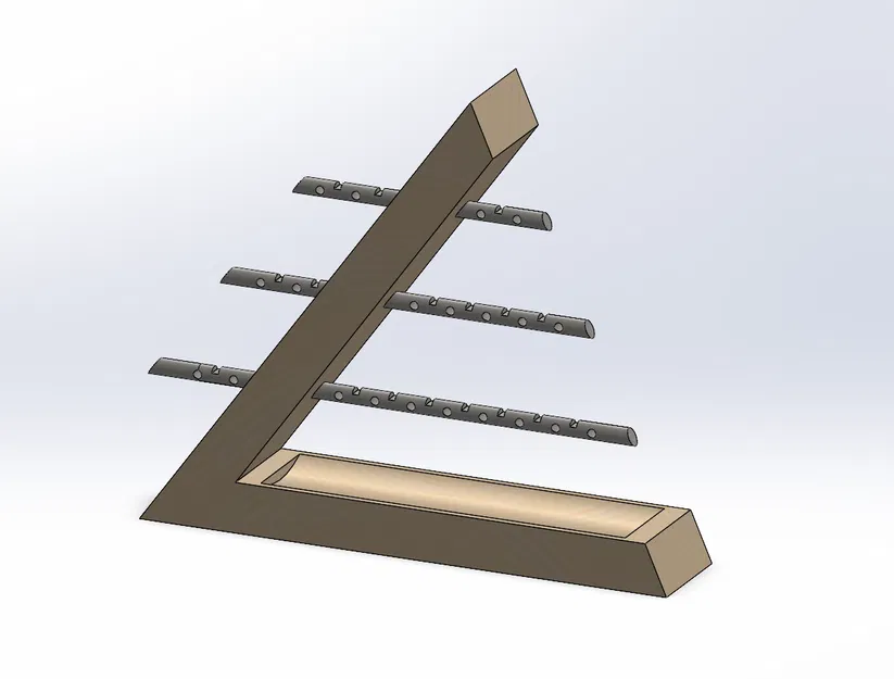 Giá treo trang sức 3D - Mẫu thiết kế tiện ích cho góc làm đẹp - Image 1