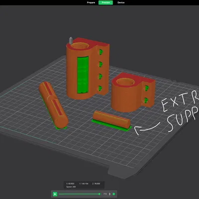 Chốt khóa cửa dạng trượt gắn tường