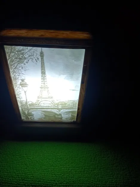 Hộp đựng lithophanie tự động có thể sạc lại - Image 2