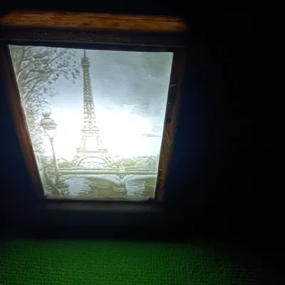 Hộp đựng lithophanie tự động có thể sạc lại