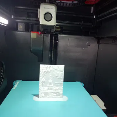 Hộp đựng lithophanie tự động có thể sạc lại