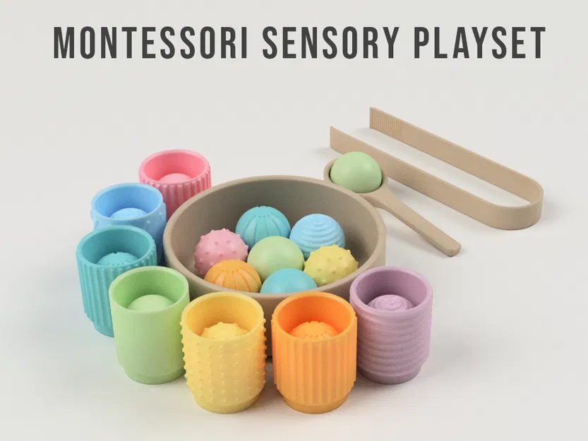 Bộ Đồ Chơi Giác Quan Montessori - Image 1