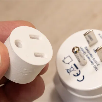 Nắp bảo vệ chân cắm US (US Plug cap) in 3D tiện lợi