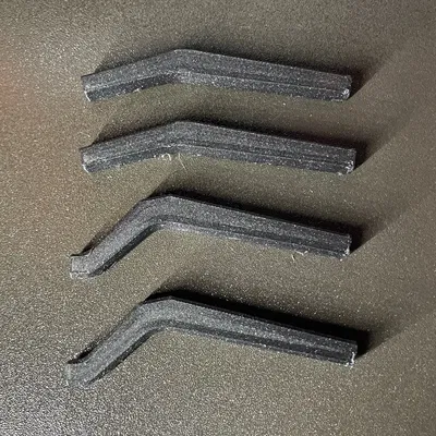 Tay đòn treo dưới Bent Lower Arms cho Tamiya CR-01 RC