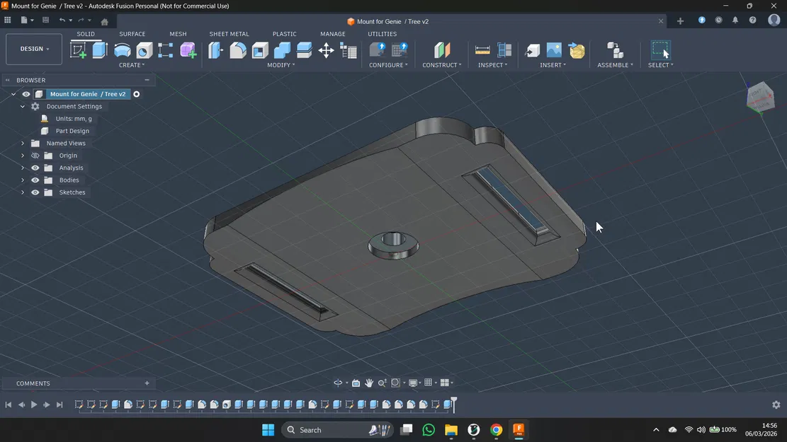 Ballhead / Ngàm gắn DSLR cho Genie Mini trên bề mặt thẳng đứng - Image 6