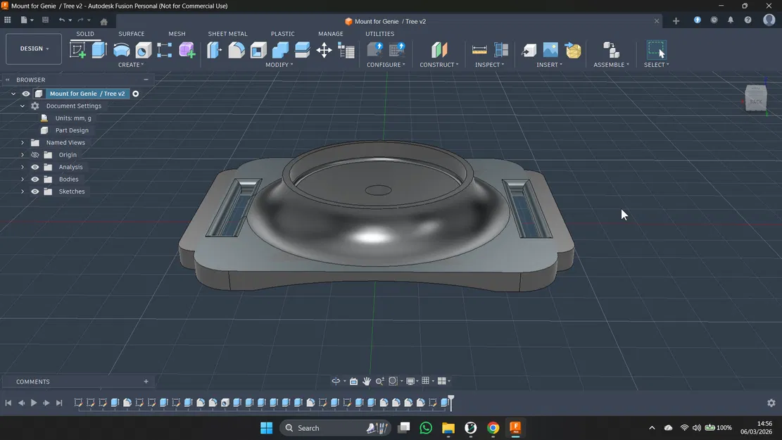 Ballhead / Ngàm gắn DSLR cho Genie Mini trên bề mặt thẳng đứng - Image 7