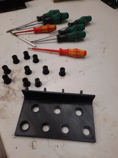 Giá treo tua vít đa năng cho bảng Ikea Skadis (In 3D) - Image 1