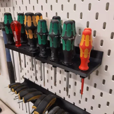 Giá treo tua vít đa năng cho bảng Ikea Skadis (In 3D)