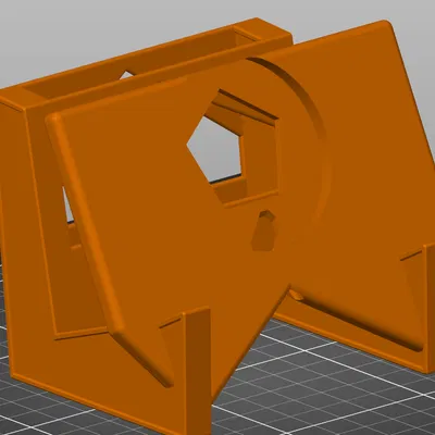 Đế sạc MagSafe cho iPhone dùng ốp ví (Chế độ nằm ngang) [OpenSCAD]