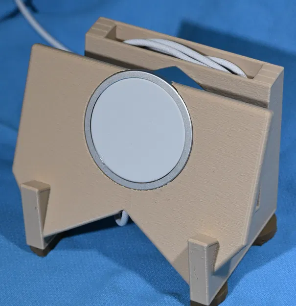 Đế sạc MagSafe cho iPhone dùng ốp ví (Chế độ nằm ngang) [OpenSCAD] - Image 3