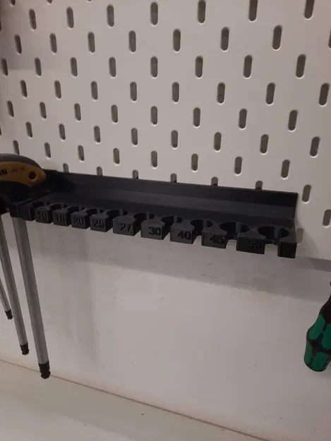 Giá treo bộ chìa Torx Proxxon cho bảng Ikea Skadis - Image 1