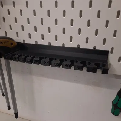 Giá treo bộ chìa Torx Proxxon cho bảng Ikea Skadis