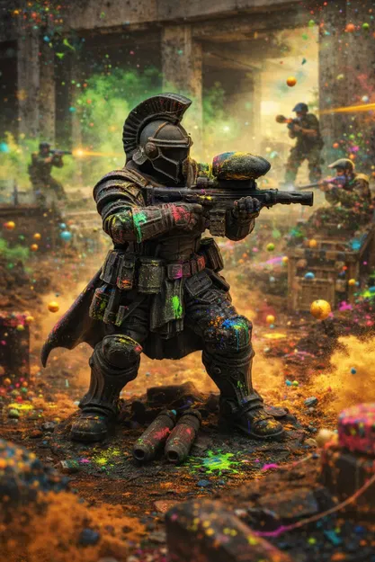 Paintball Praetorian – Chiến binh La Mã tương lai - Image 1