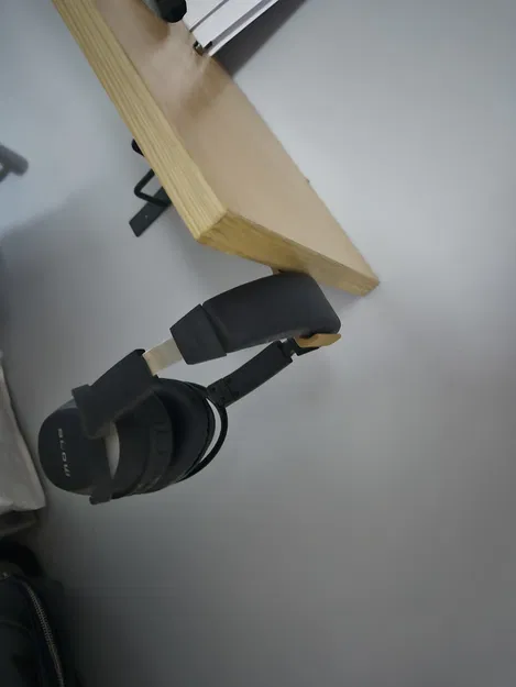 Móc Treo Tai Nghe Tối Giản Gắn Dưới Bàn - Không Cần Khoan - Image 2