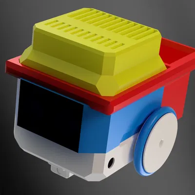 HP Robots Otto - Ba Lô Đựng Bút & Khay Đựng Dụng Cụ