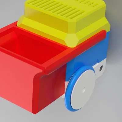 HP Robots Otto - Ba Lô Đựng Bút & Khay Đựng Dụng Cụ