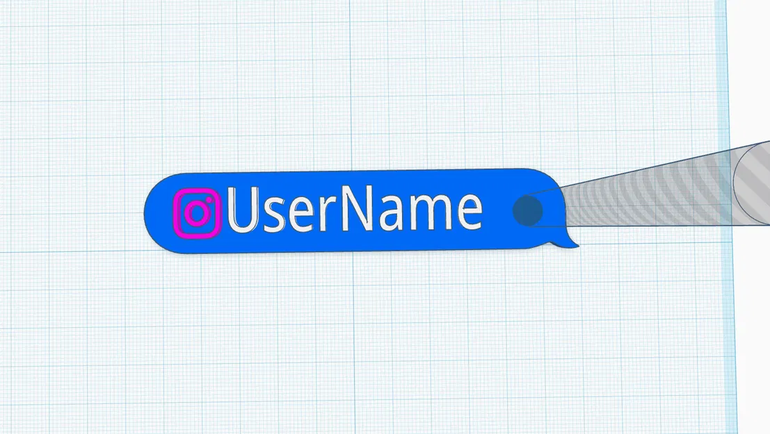 Móc khóa Instagram tùy chỉnh tên cá nhân by sebrlicek - Image 1