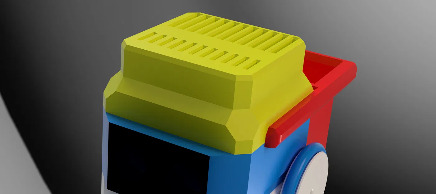 HP Robots Otto - Mũ Tophat kiêm bộ lưu trữ thẻ nhớ SD - Image 1