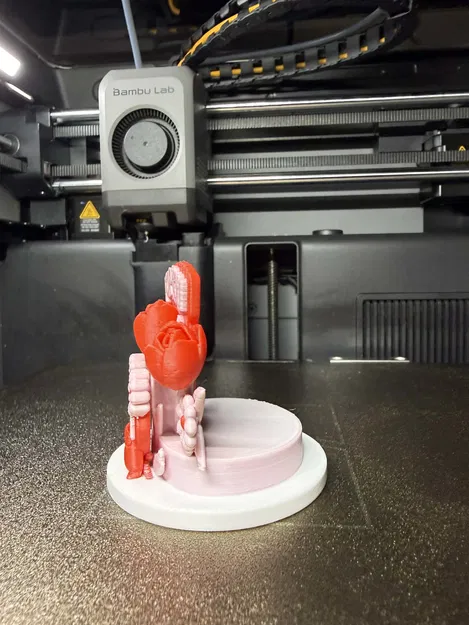 Dành Cho Bạn – Quà Tặng Trái Tim Hoa 8 Tháng 3 In 3D - Image 3