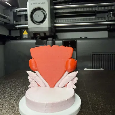 Dành Cho Bạn – Quà Tặng Trái Tim Hoa 8 Tháng 3 In 3D