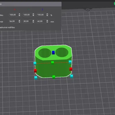 Giá đỡ cho 2 thỏi son dưỡng môi bởi sebrlicek