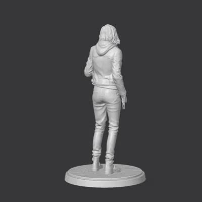 Mô hình 3D nhân vật Grace Ashcroft - Resident Evil: Requiem