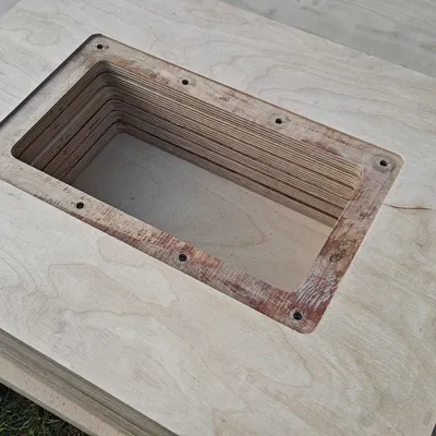 Dưỡng phay (Router Template) cho chén loa Adam Hall 3400 và 87160