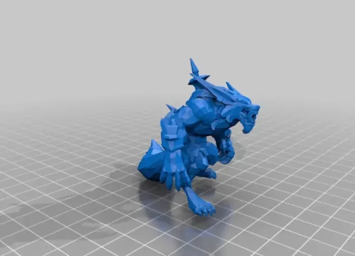 Mô hình Warwick - Quái vật Người sói - Image 2