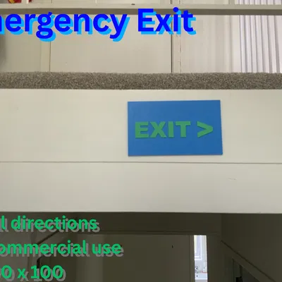 Biển báo lối thoát hiểm (Emergency Exit Indicators)