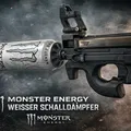 Bộ chuyển đổi giảm thanh Monster Energy cho súng Airsoft 14mm CCW - Thumbnail 1