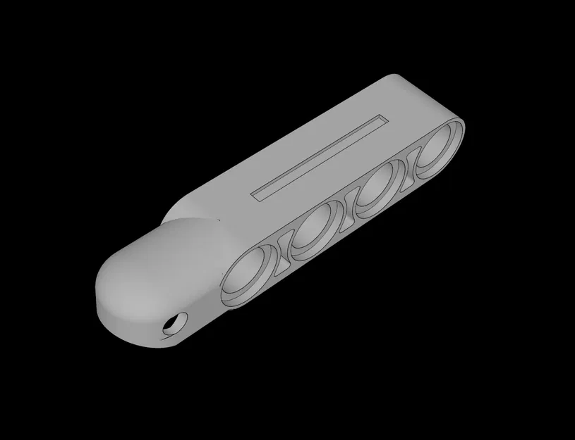 Tay đòn treo Technic 1x5 tương thích Lego - In 3D linh kiện dễ dàng - Image 1