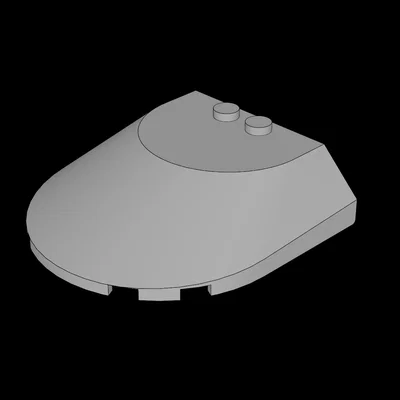 Kính chắn gió Lego Compatible (Windscreen 6x6x1.333) - Phụ kiện tự in 3D