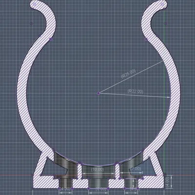 Ngàm gắn AsiAir Plus cho chân máy 44mm