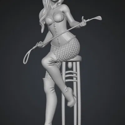 Mô hình 3D Midnight Masquerade - Nhân vật phong cách cá tính