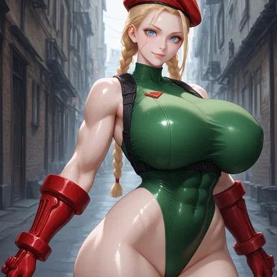 Mô hình nhân vật Cammy (Street Fighter) in 3D cực ấn tượng