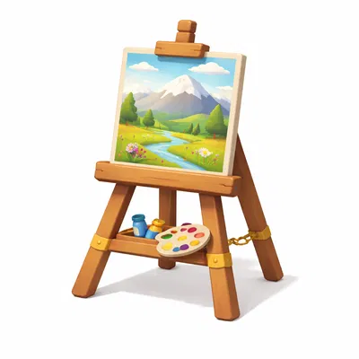 Giá vẽ nghệ thuật Low Poly trang trí bàn làm việc cực chất